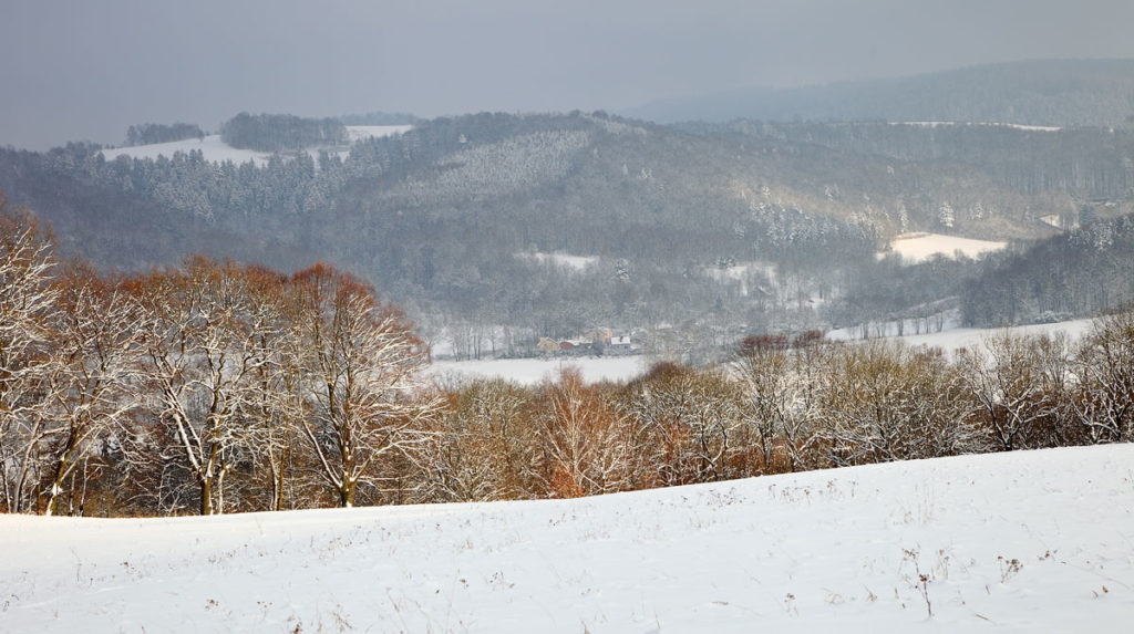 mein-dolcevita.de Winterlandschaft. Niederschlesien in Polen. Edyta Guhl.