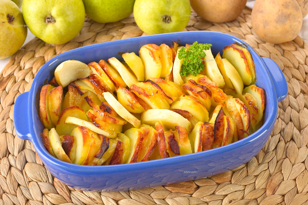 Kartoffelauflauf mit Birnen – mein-dolcevita.de