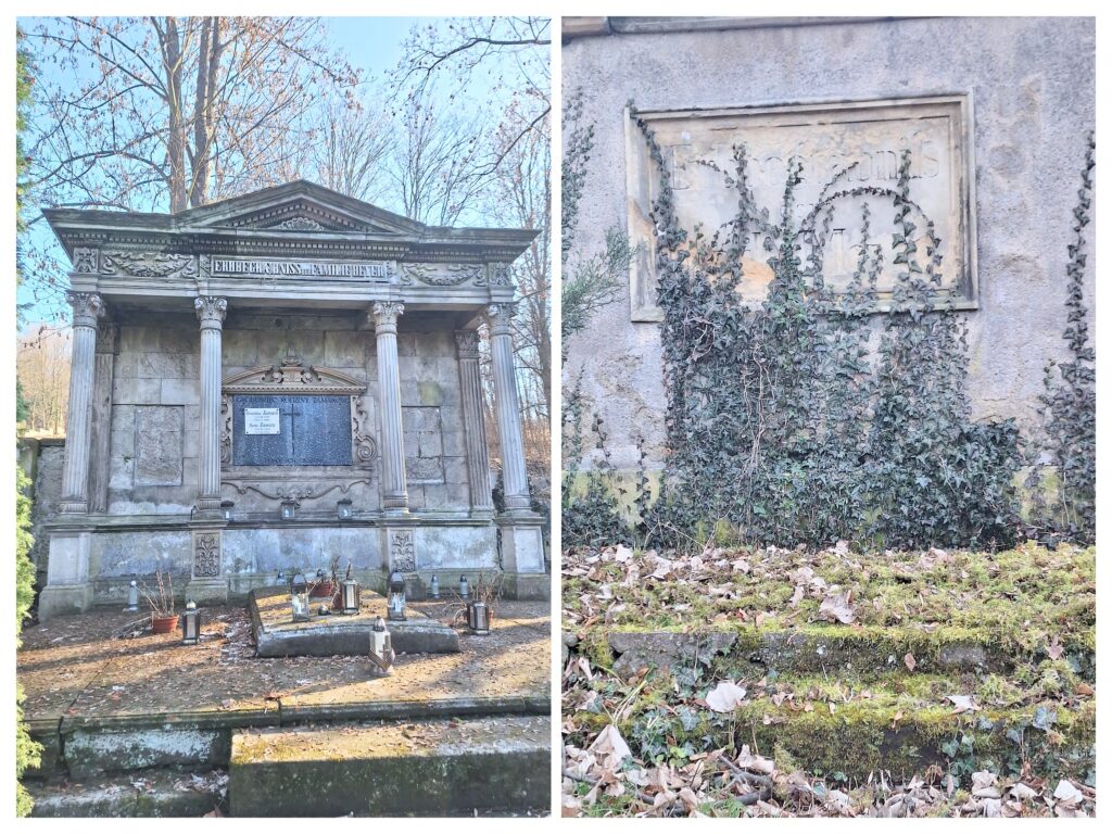 Erbbegräbnis der Familie Beyer und Zamaro auf dem Friedhof von Löwenberg in Polen.
